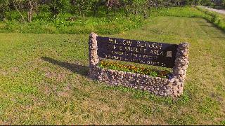 Ground's at Willow Slough Fish & Wildlife Area Sign